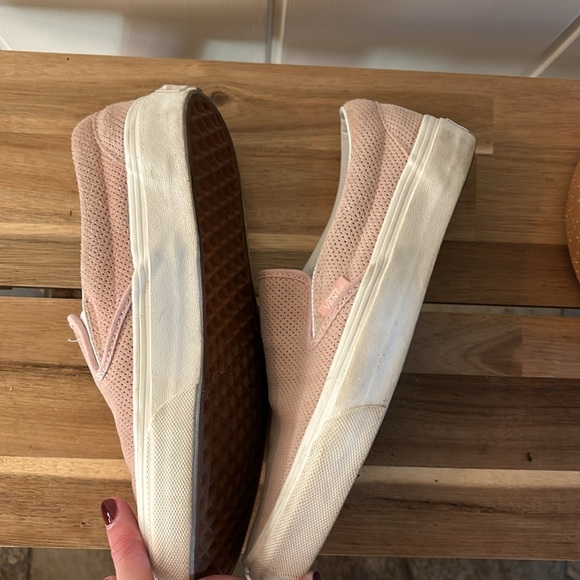 Pink Vans‎ Slip-On Perforated Leather - Picture 3 of 5
